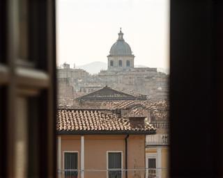 Vista dalla sede di Trastevere